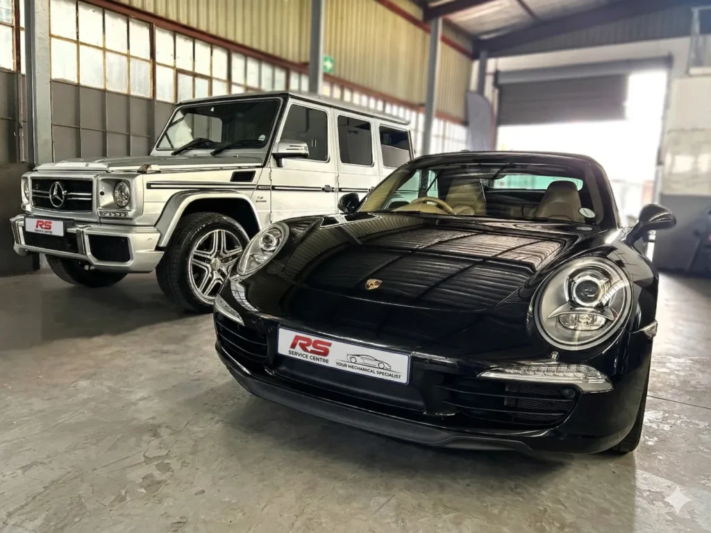 RS Service Centre workshop